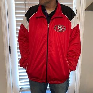 NFL San Francisco Mens 49’ers  Bomber Jacket